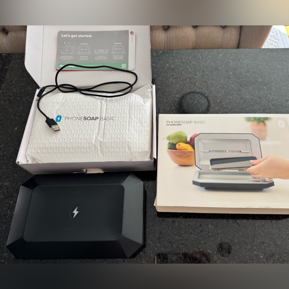 PhoneSoap Basic Black UV Sanitizer
